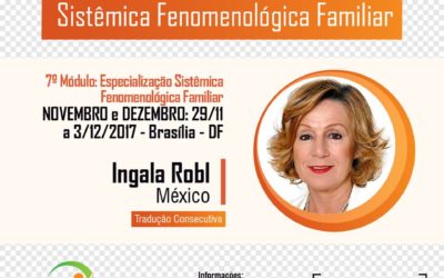 Preparem consteladores! Imperdível reciclagem e SUPERVISÃO COM A MESTRA INGALA ROBL no 7º Módulo de 29 de novembro a 3 de dezembro. Faça sua inscrição no site:www.sistêmicaconsultoria.com